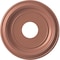 Ekena Millwork PVC Medallion (Canopies up to 7 1/2"), 13"OD x 3 1/2"ID x 1 1/4"P, Metallic Champagne Pink CMP13TRFCP - alternate 1